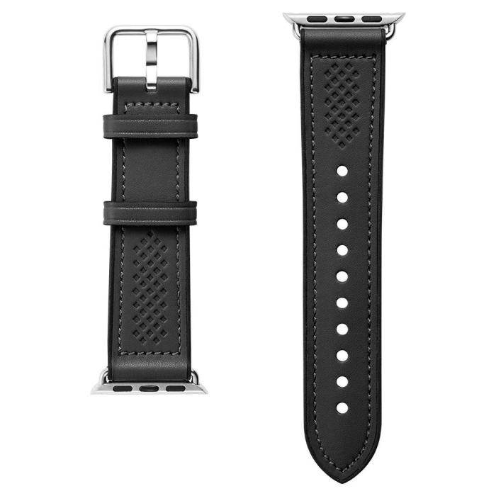 Spigen - SPIGEN Retro Fit Band Apple Watch 1/2/3/4/5 (38 / 40Mm) Svart