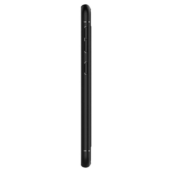 UTGATT5 - Spigen Rugged Armor Galaxy A20E Mattsvart