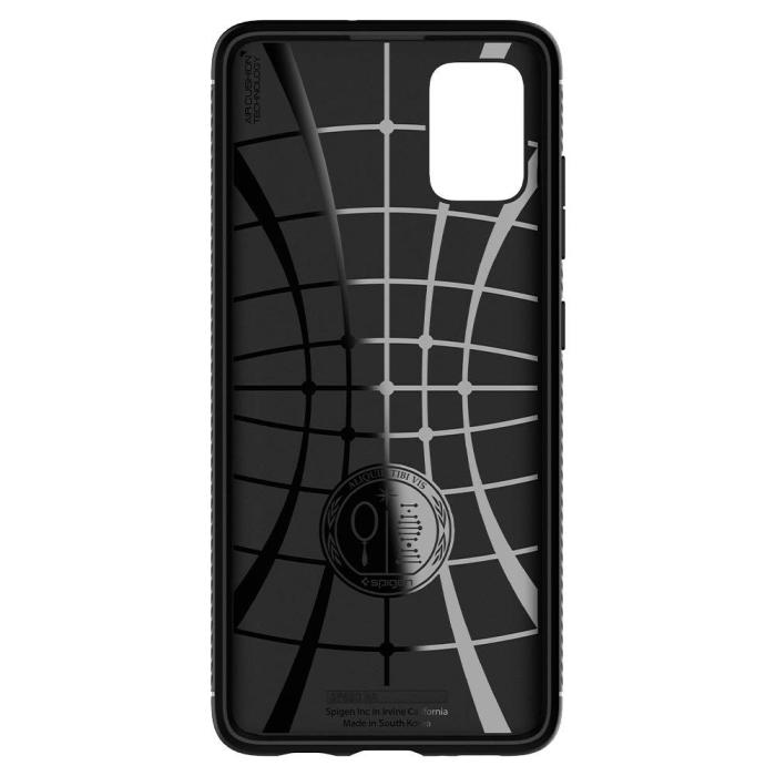 UTGATT5 - SPIGEN Rugged Armor Galaxy A51 Mattsvart