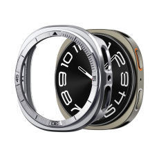 Spigen - Spigen Galaxy Watch 8 (44mm) Skal Bezel Tune Pro - Silver