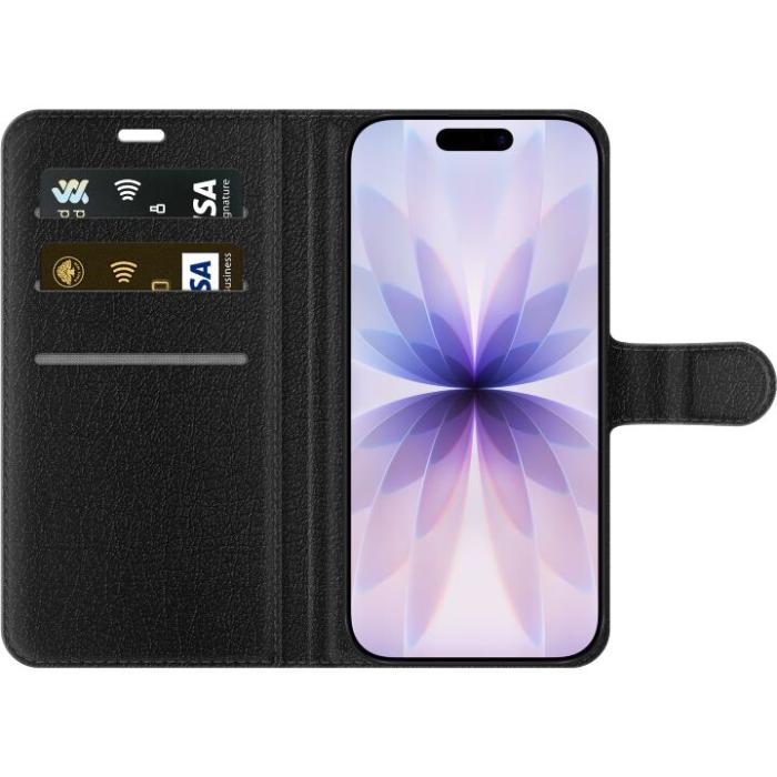 Gustaf - Plånboksfodral till Apple iPhone 17 med Blommor och fjärillar