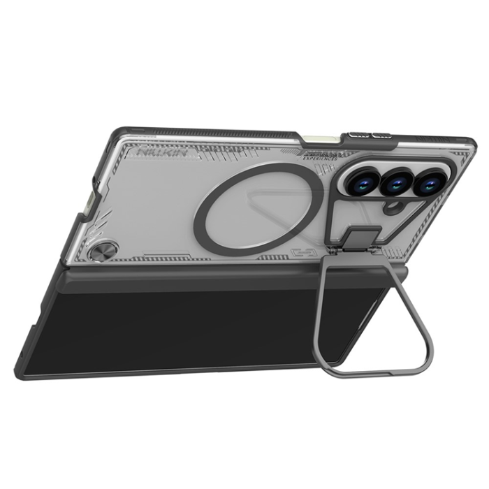 Nillkin - NILLKIN Galaxy Z Fold 7 Mobilskal MagSafe Iceblade Prop - Svart