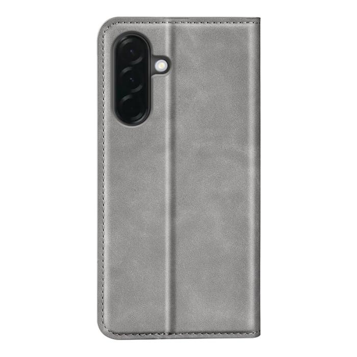 OEM - Samsung Galaxy A37 Fodral Konstläder - Grå