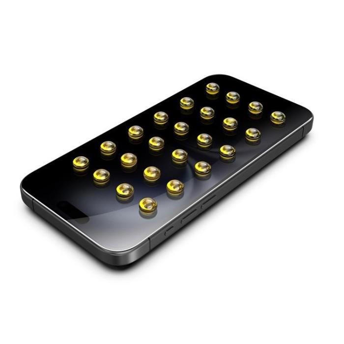 Boom of Sweden - LIVSTIDSGARANTI - BOOM iPhone 15 Plus/16 Plus Privacy Härdat Glas Skärmskydd 2st
