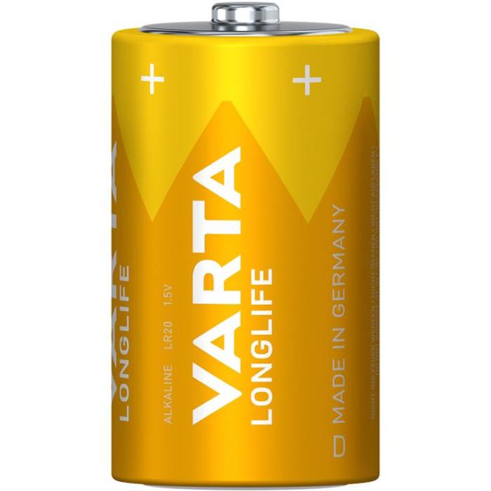 VARTA - Varta 2-pack Longlife D / LR20 Batteri