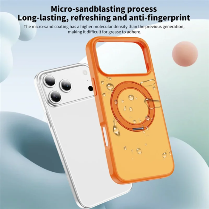 A-One Brand - iPhone 17 Pro Max Mobilskal Anti Drop Kickstand