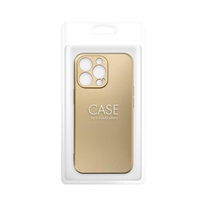 OEM - iPhone 15 Mobilskal Metallic - Guld