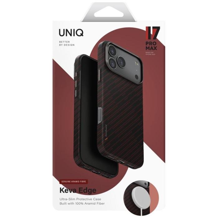 UNIQ - UNIQ iPhone 17 Pro Max Mobilskal MagSafe Keva EDGE