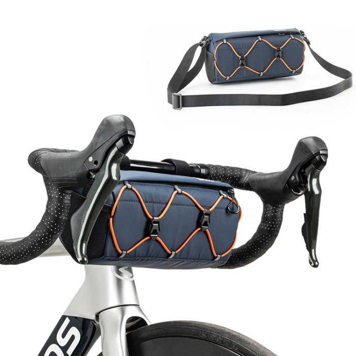 Rockbros - Rockbros 30110054002 Cykelstyr Väska 2.2 l - Blå
