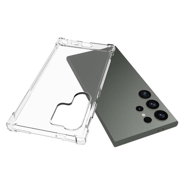 OEM - Galaxy S24 Ultra Mobilskal Flexible TPU Anti-scratch HD - Clear