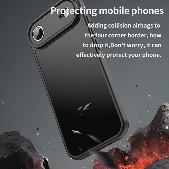 A-One Brand - iPhone Air Mobilskal Frostade krockkuddar Drop Proof