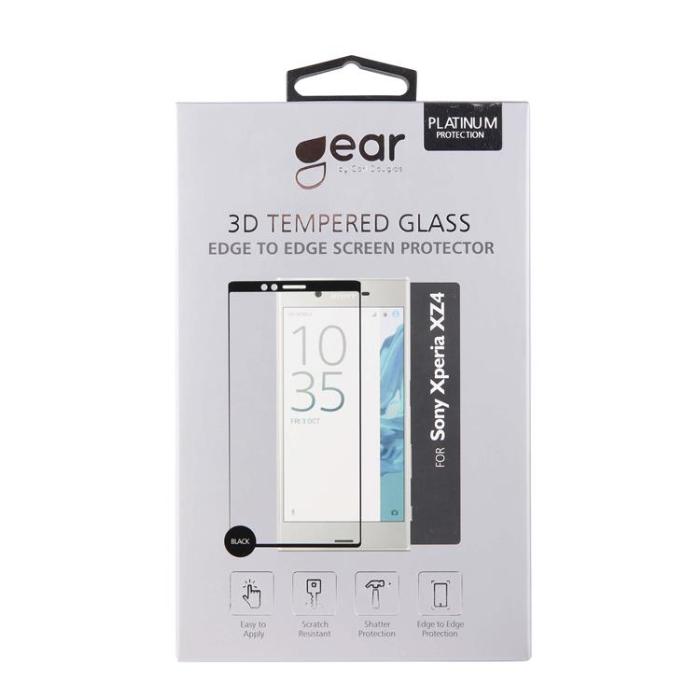 UTGATT1 - Gear Sony Xperia 1/Xperia XZ4 Härdat Glas 3D - Svart