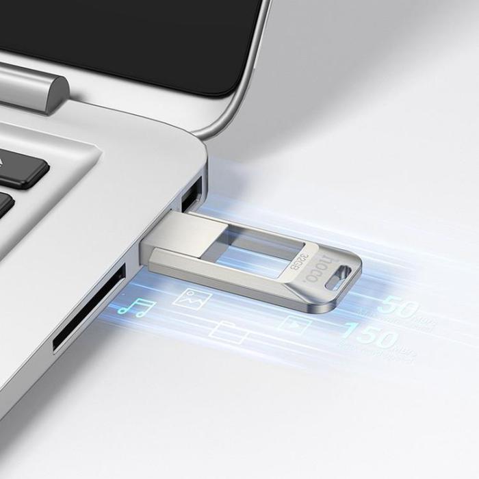 Hoco - Hoco Pendrive 32GB USB-A, USB-C UD16 USB 3.0
