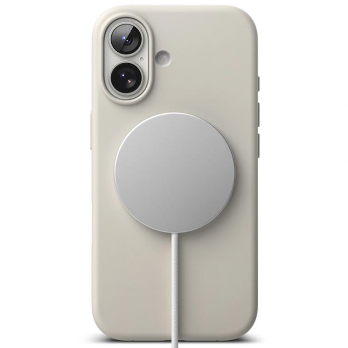 Ringke - Ringke iPhone 17 Mobilskal Magsafe Magnetic Silikon - Stone