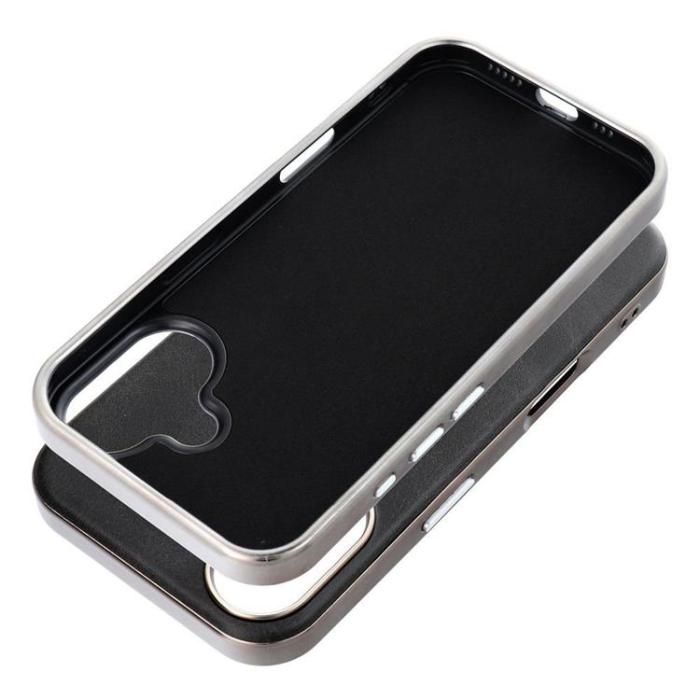 A-One Brand - iPhone 15 Mobilskal Magsafe Gentleman - Svart