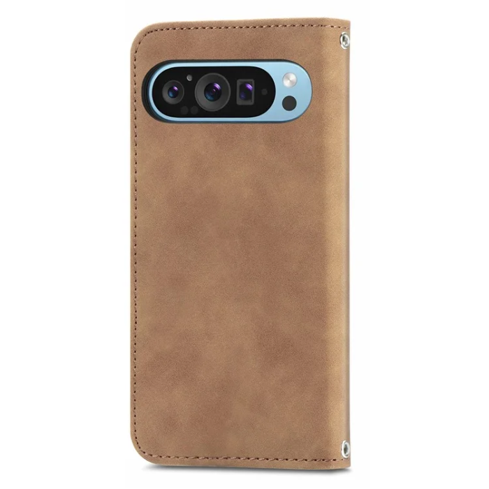 A-One Brand - Google Pixel 10/10 Pro Plånboksfodral Retro - Brun