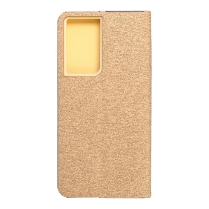 UTGATT1 - Forcell LUNA Guld fodral till Samsung Galaxy S21 Ultra Guld
