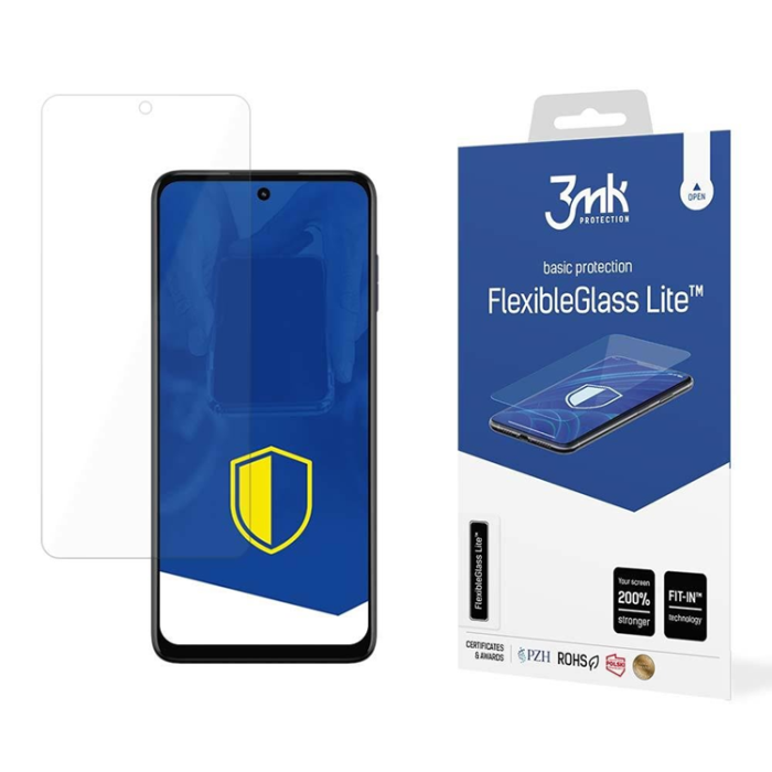 3MK - 3MK Motorola Moto G73 Hybrid Okrossbart Glas FlexibleGlass Lite