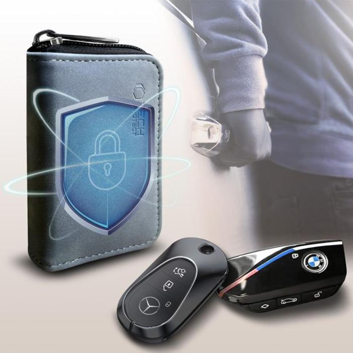 Tech-Protect - Tech-Protect KLR300 Keyless RFID Fodral Signal Blocker - Grå
