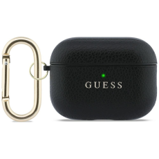 Guess - Guess AirPods Pro 3 Skal Grained Classic Logo Hook