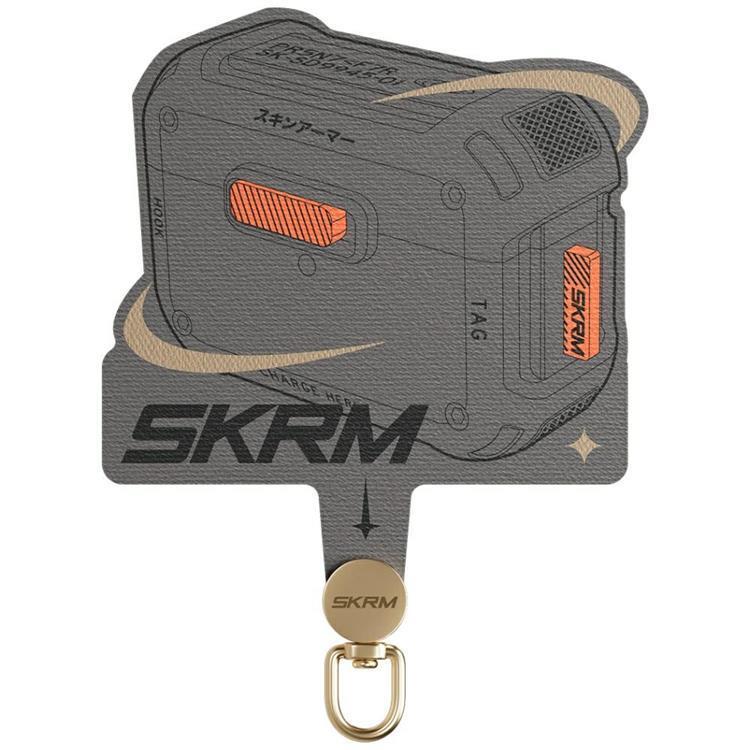 Skinarma Universal Lanyard Adapter Mecha - Grå | 264 | AlltMobil