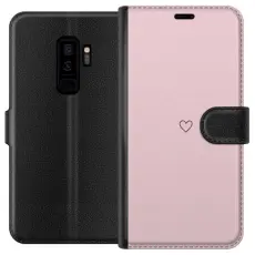 Gustaf - Pl&aring;nboksfodral till Samsung Galaxy S9+ med Litet Hj&auml;rta