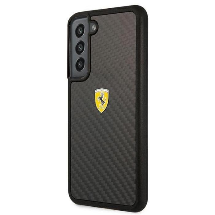 Ferrari - Ferrari On Track Real Carbon Skal Galaxy S22 Plus - Svart
