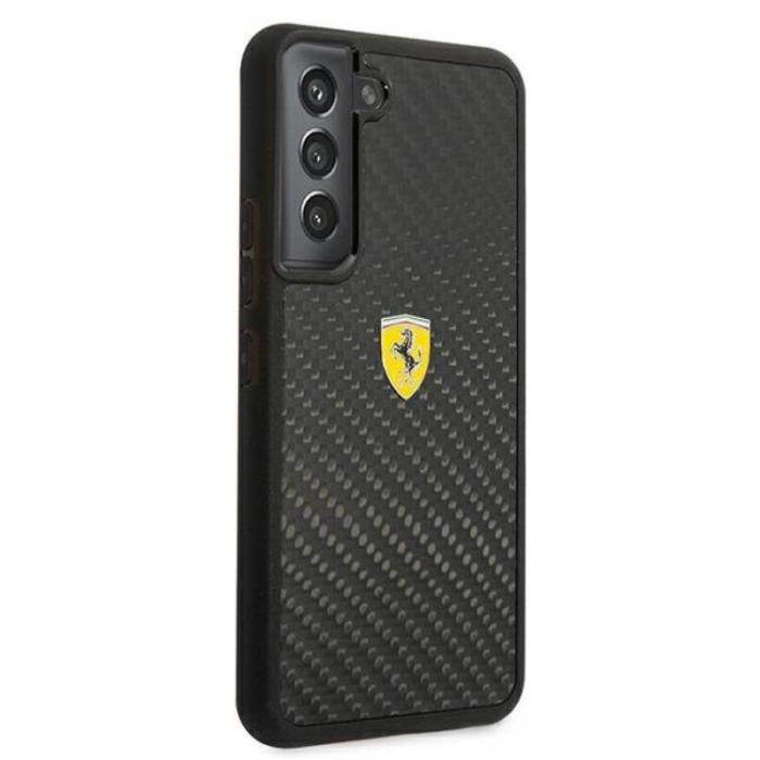 Ferrari - Ferrari On Track Real Carbon Skal Galaxy S22 Plus - Svart