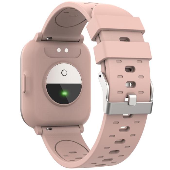 Denver - DENVER Smartwatch Kroppstemp/Hjärtfrekvens/IP67 - Rosa