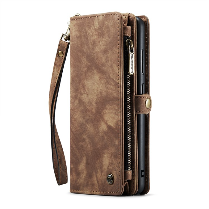 Caseme - Caseme Galaxy S23 Plus Plånboksfodral Detachable - Brun