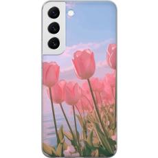iSecrets - Mobilskal till Samsung Galaxy S22+ 5G med Rosa Tulpaner