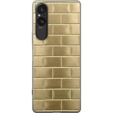 iSecrets - Mobilskal till Sony Xperia 5 V med Gyllene Murstenar