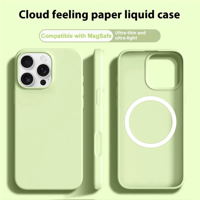 A-One Brand - iPhone 16 Pro Max Mobilskal MagSafe Ultra Thin Silicone