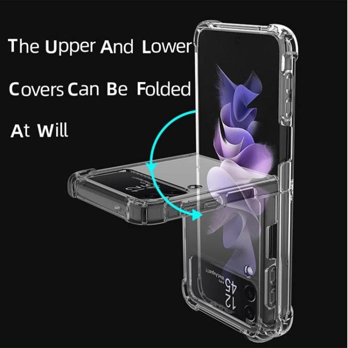 UTGATT - BOOM Galaxy Z Flip 4 Skal Magsafe Shockproof - Clear