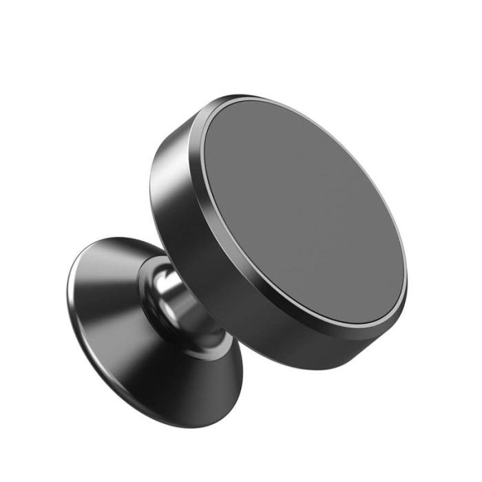 GEAR - GEAR Mobilhållare Magnetisk Svart Puck med Självhäftande Tejp