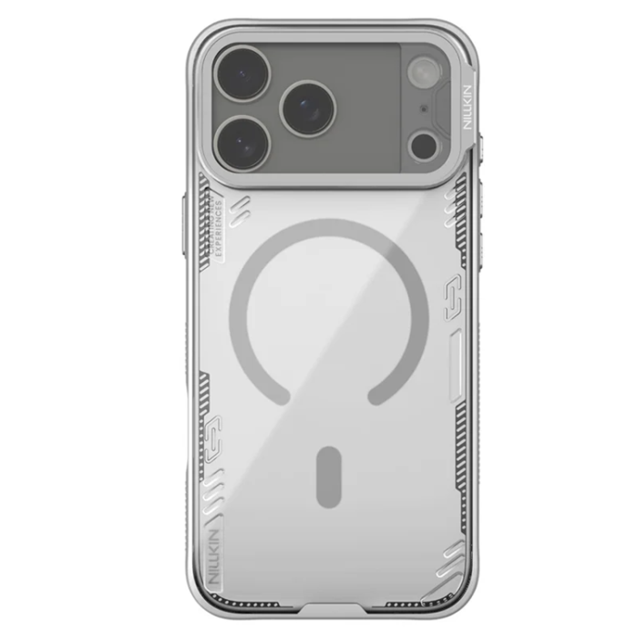 Nillkin - NILLKIN iPhone 17 Pro Max Mobilskal Magsafe Iceblade Prop - Grå
