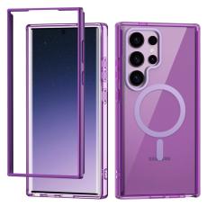 OEM - Mobilskal f&ouml;r Samsung Galaxy S26 Ultra Magnetiskt PC + TPU - M&ouml;rklila