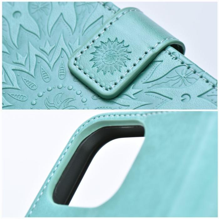 OEM - MEZZO plånboksfodral för iPhone 11 mandala grön