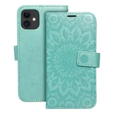 OEM - MEZZO pl&aring;nboksfodral f&ouml;r iPhone 11 mandala gr&ouml;n