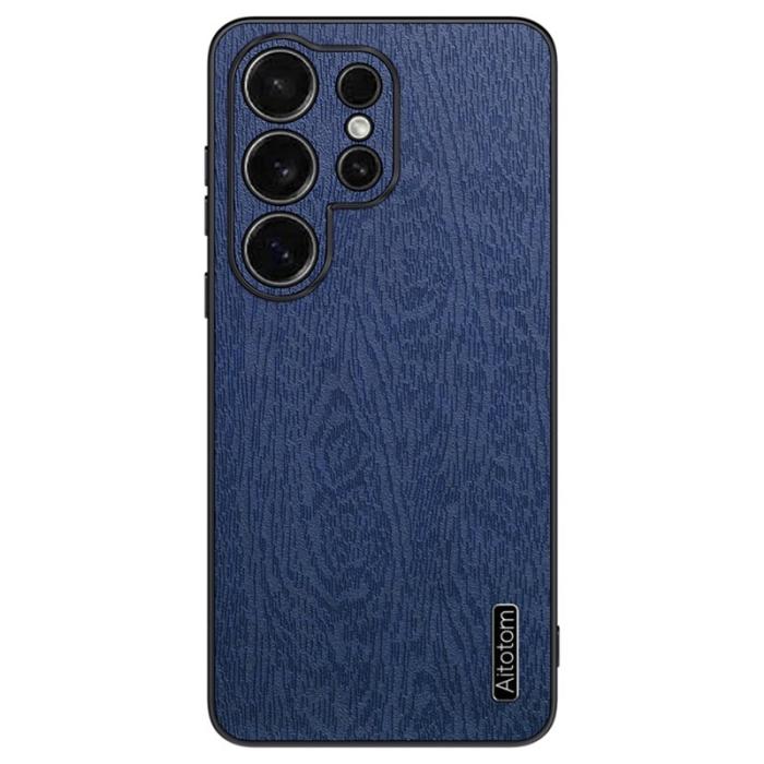 OEM - Mobilskal för Samsung Galaxy S26 Ultra Konstläder - Blå