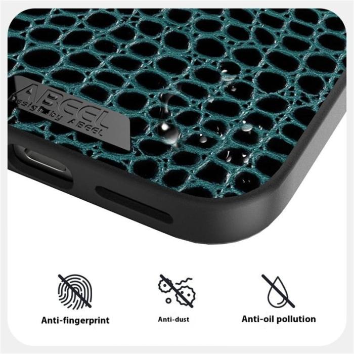 ABEEL - ABEEL Mobilskal till Google Pixel 10 Pro MagSafe Röd Äkta Läder