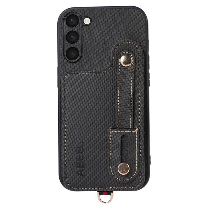 ABEEL - ABEEL Style 03 Mobilskal till Samsung Galaxy S23 Carbon Fiber Svart