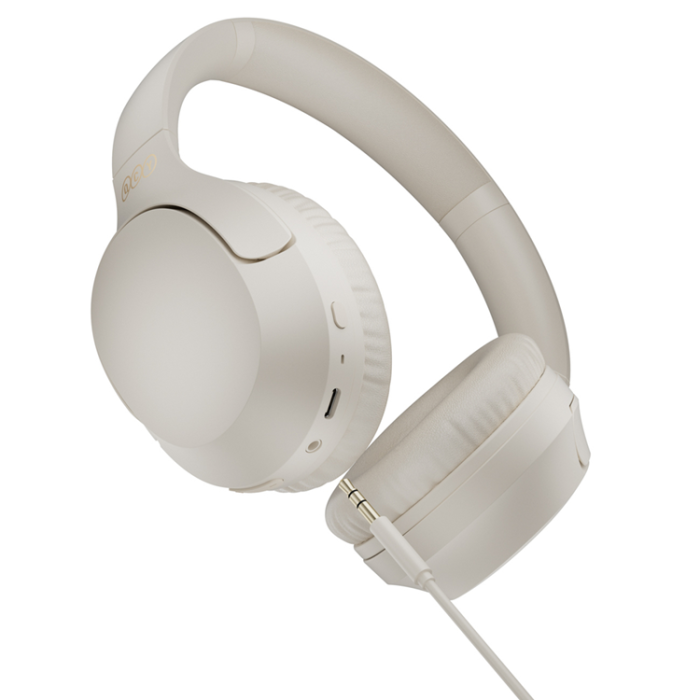 QCY - QCY Trådlös Hörlurar On-Ear H2 Pro - Vit
