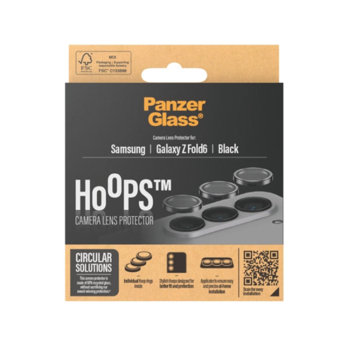 Panzer - PanzerGlass Galaxy Z Fold 6 Kameralinsskydd Härdat Glas Hoops