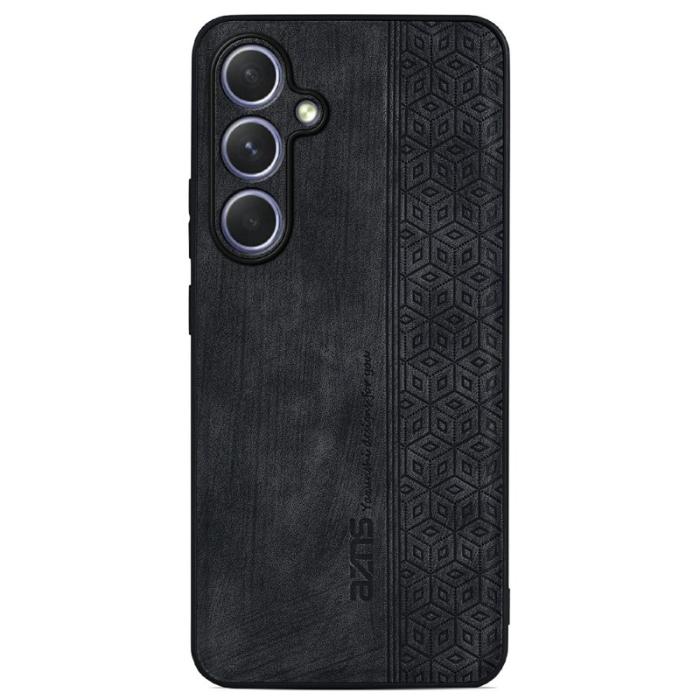 AZNS - AZNS Samsung Galaxy A56 5G Fodral KonstLäder - Svart
