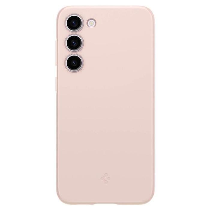 UTGATT1 - Spigen Galaxy S23 Mobilskal Thin Fit - Sand Rosa