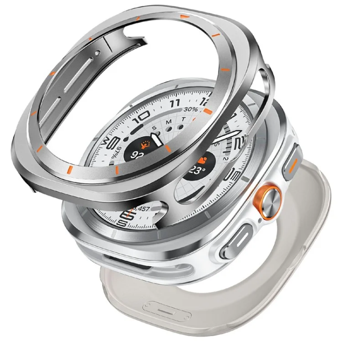 Ringke - Galaxy Watch Ultra (47mm) Skal Bumper - Grå/Orange