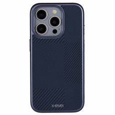 X-Level - X-LEVEL Mobilskal till iPhone 16 Pro Max Magnetisk Bl&aring; Carbon Textur