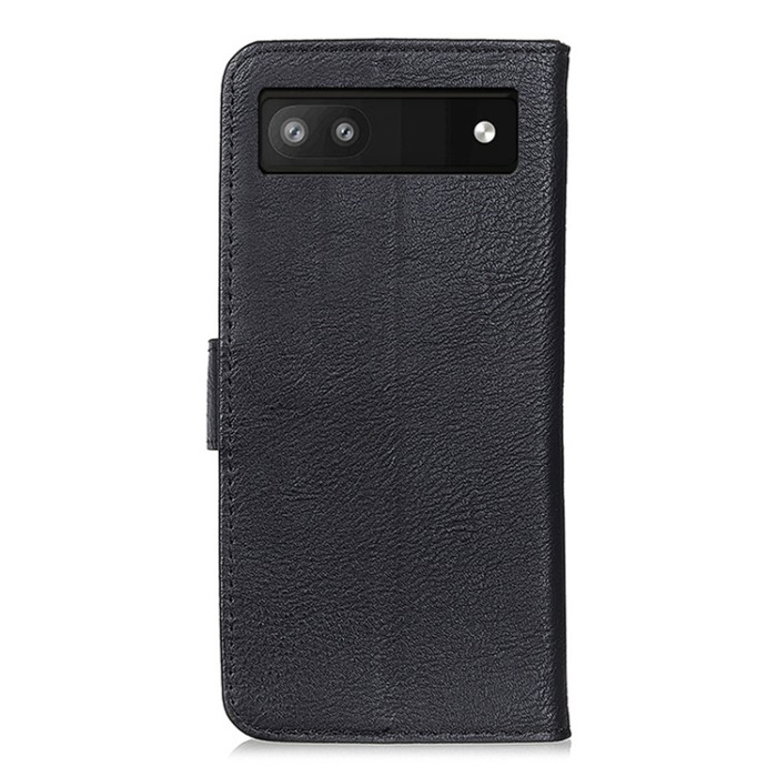 KHAZNEH - KHAZNEH Google Pixel 7A 5G Plånboksfodral Cowhide - Svart