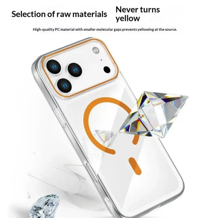 A-One Brand - iPhone 17 Pro Max Mobilskal MagSafe Compatible Protective MagSafe